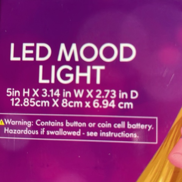 Disney Princess LED mood light NIB - Picture 3 of 5